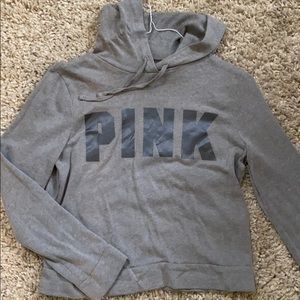 PINK size small pullover sweatshirt hoodie